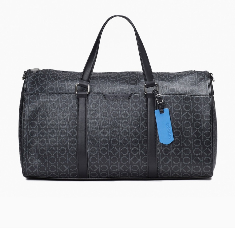 Refined Monogram Logo Weekender Bag